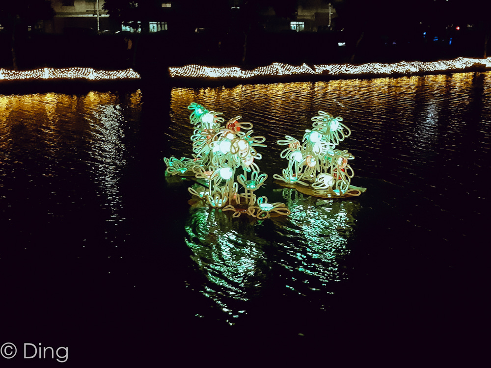 【台南旅遊】分享月津港燈節極具創意燈光裝置，同步推薦充滿濃厚傳統古早味芋仔冰及適合拍照的永成戲院，有得吃有得玩～