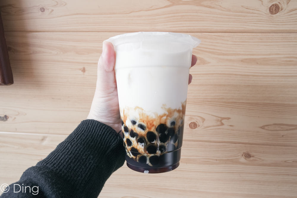 【台南歸仁美食】全台夯黑糖，越喝越順口的黑糖波霸鮮奶，就在藏茶和風禪飲。