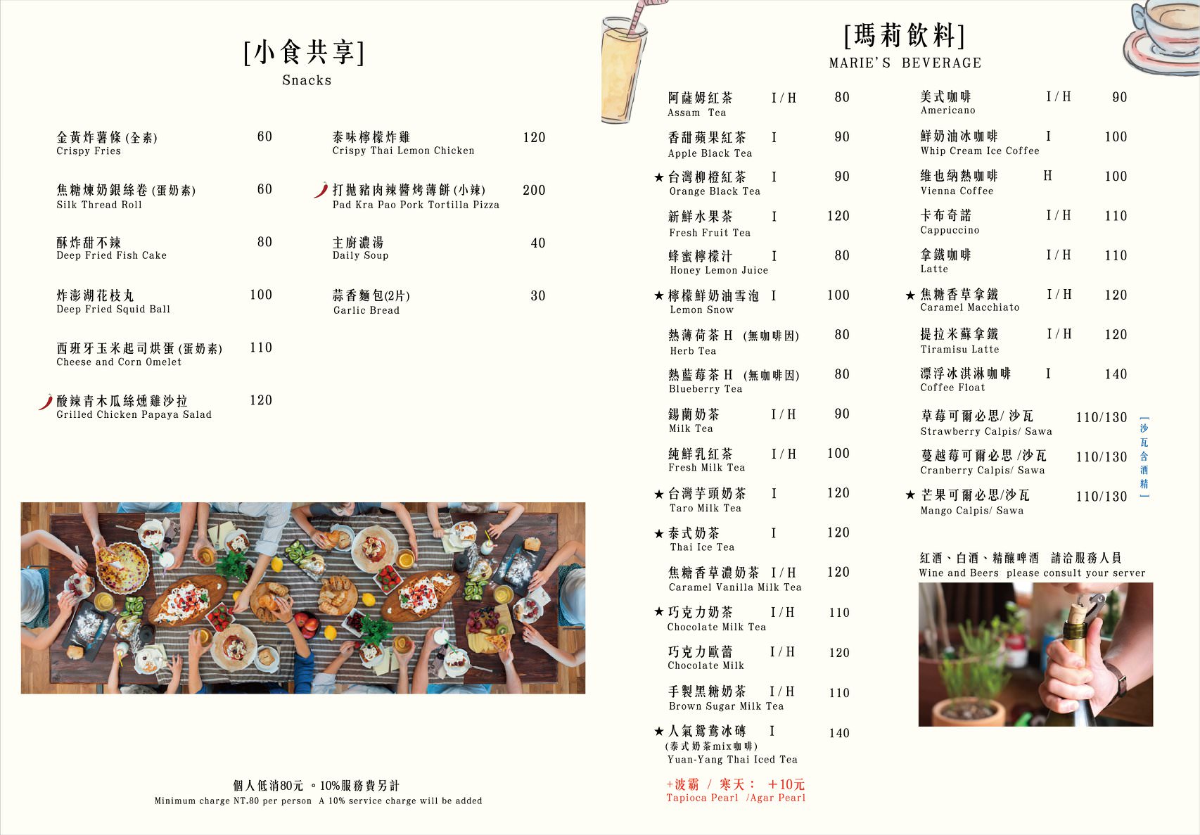 台南東區成大周邊美食 聚會聚餐首選，離後火車站近，泰式文青風小餐館「YES MARIE 也是瑪莉」。