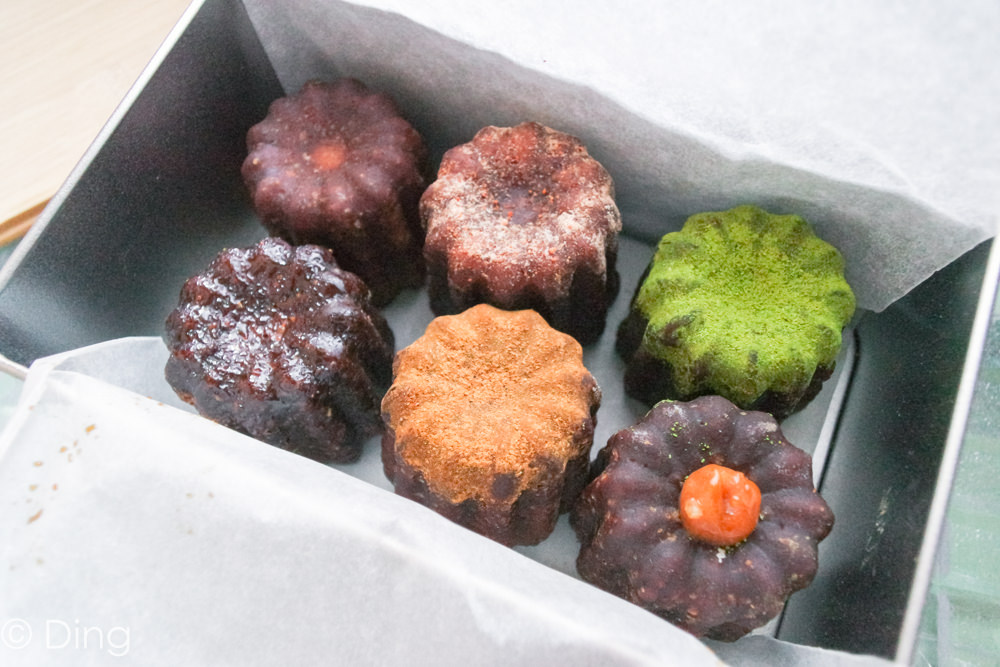 台南中西區甜點推薦 隱藏在神農街，創意十足法式甜點，經典可麗露禮盒「海丘甜點工作室」。