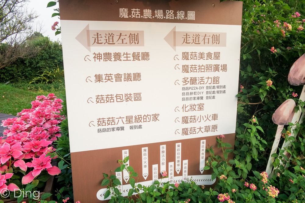 彰化一日遊景點推薦 適合親子同樂，有小火車、種菇體驗課程，香菇導覽活動，有菇菇冰淇淋，豐富伴手禮可以購買，「魔菇部落生態休閒農場」。