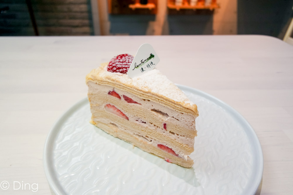 台南安平千層蛋糕推薦 一週對外開放三天，每週限量口味千層蛋糕，「濃特慢手作千層」，草莓季來吃草莓千層和抹茶草莓千層蛋糕吧！