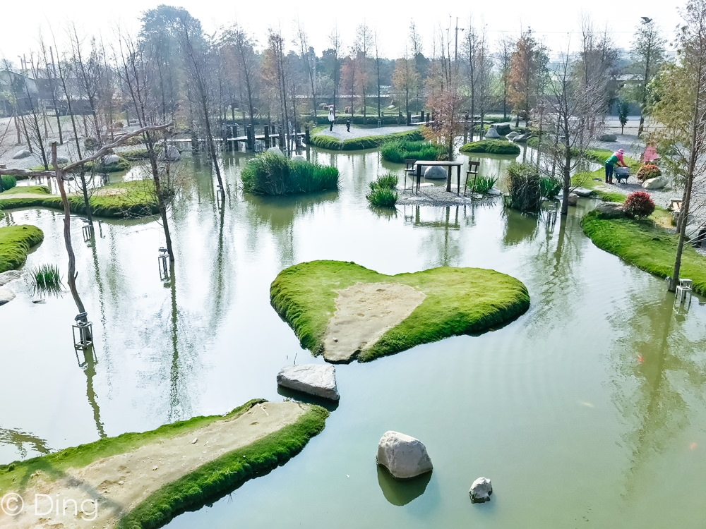 雲林景點 虎尾免費參觀「澄霖沉香味道森林館」，網美打卡景點，有愛心池的日式生態庭園。