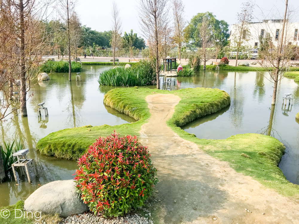 雲林景點 虎尾免費參觀「澄霖沉香味道森林館」，網美打卡景點，有愛心池的日式生態庭園。