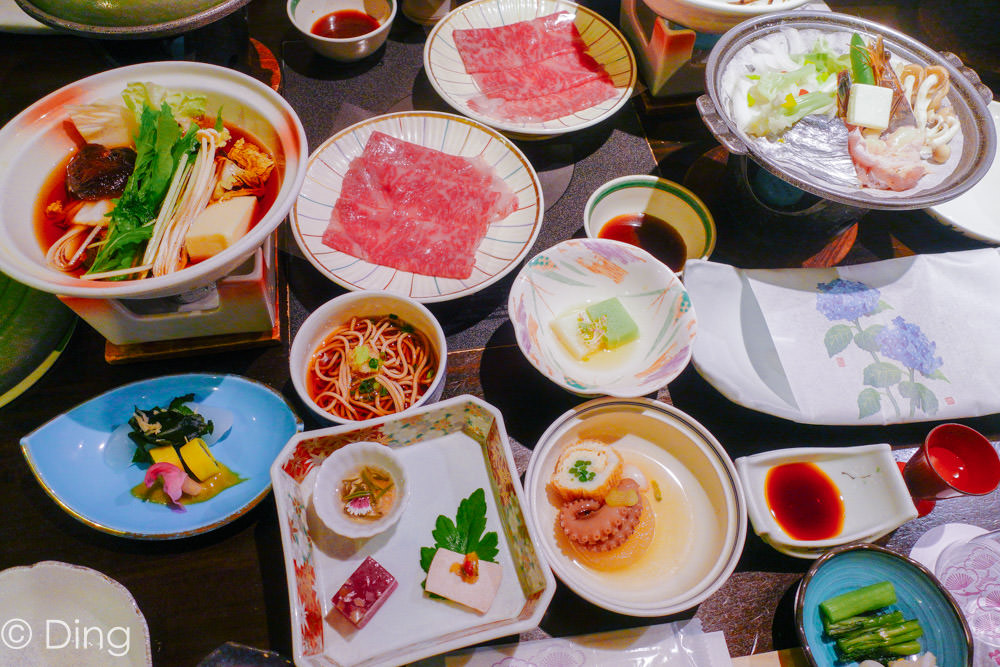 日本群馬住宿 鄰近草津溫泉「高松飯店」日式飯店，可享受泡湯樂趣及美味餐點，還有群馬名物上州和牛喔～