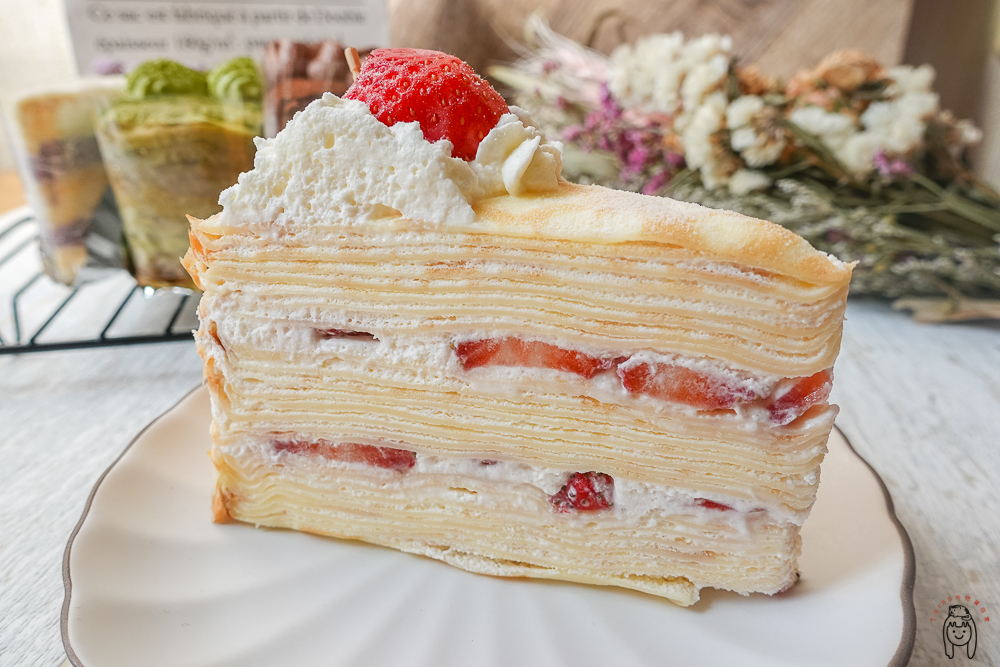台南東區甜點｜WZYCake手作千層蛋糕，老顧客才知道的隱藏版千層，採預訂制，不定時開單。