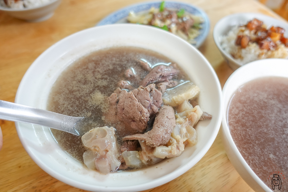 台南北區早餐 | 西羅殿牛肉湯，公園路首推牛肉湯，喝清甜牛肉湯附免費肉燥飯，澎湃早餐底加！