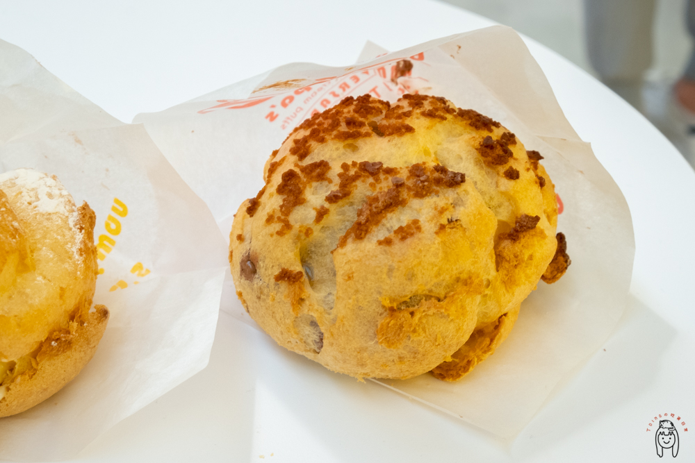 台南三井Outlet美食｜Beard Papa's日式泡芙工房，HERSHEY'S期間限定口味，四種泡芙口感一次介紹！