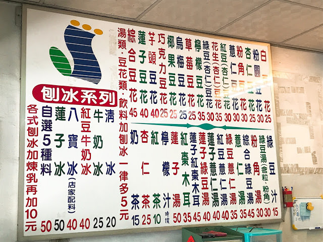 【台南北區】台南豆花綠豆王，平價料多實在懷舊感古早味刨冰